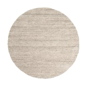 Berberteppich Rund - Aicha Taupe - sfeer