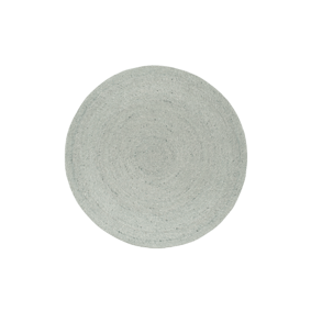 Wollteppich Rund - Wise Grün 411 - sfeer