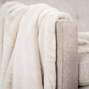 Waschbare Kuscheldecke - Otis Creme - sfeer
