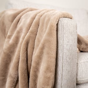 Waschbare Kuscheldecke - Otis Taupe - product