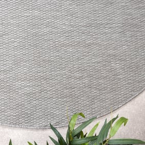 In- & Outdoor Teppich Rund - Costa Dunkelgrau - product