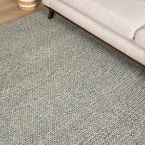 Wollteppich - Twist Grün - product