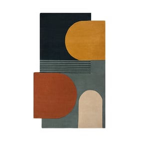 Abstrakt Teppich - Stracto Lozenge Bunt - sfeer