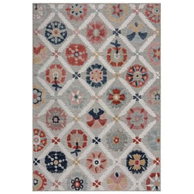 Outdoor Teppich - Plazo Flora Grau - sfeer