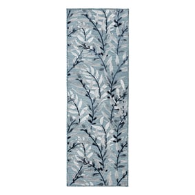Balkon Teppich - Plazo Willow Blau - sfeer