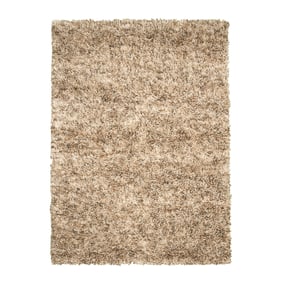 Wollteppich Hochflor - Elin Beige - sfeer