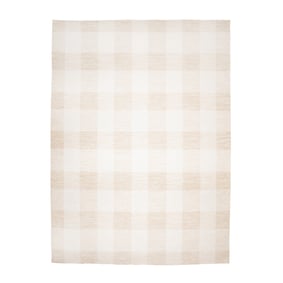 In- & Outdoor Teppich - Ranch Checkerboard Beige - sfeer