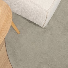Waschbarer Teppich Rund - Vivid Grün - product