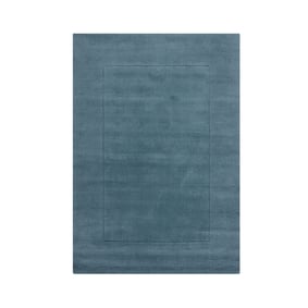Einfarbiger Teppich - Tuscano Blau - sfeer