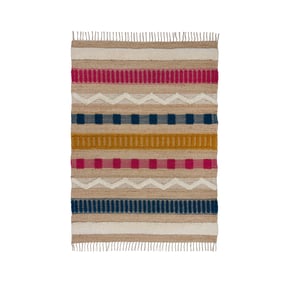 Jute Teppich - Jubio Medina Bunt - sfeer