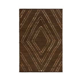 Jute Teppich - Deso Trey Braun - sfeer