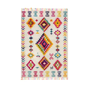 Farbenfroher Teppich - Monero Coyote Bunt - sfeer