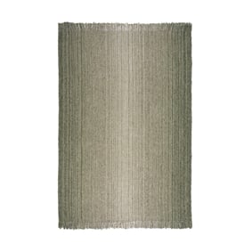 Jute Teppich  - Motto Ombre Grün - sfeer