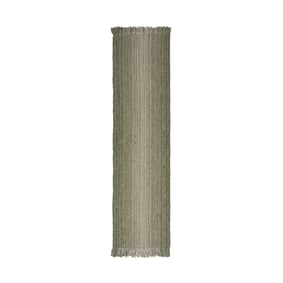Jute Läufer - Motto Ombre Grün - sfeer
