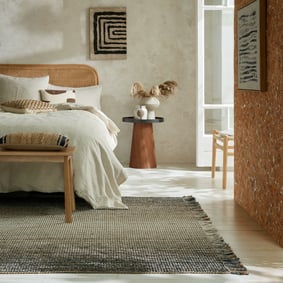 Jute Teppich  - Motto Ombre Grau