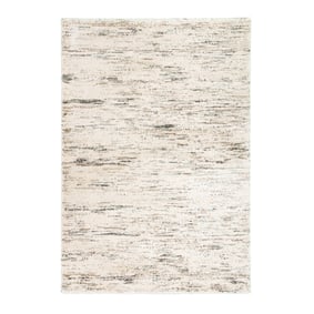 Hochflor Teppich - Blend Creme Blau - sfeer