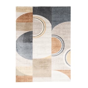 Waschbarer Teppich Abstrakt - Misha Blocks Bunt - sfeer