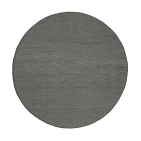 In- & Outdoor Teppich Rund - Malta Arrow Schwarz - sfeer