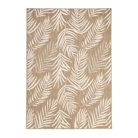 In-& Outdoor Teppich - Malta Leaves Natur - sfeer