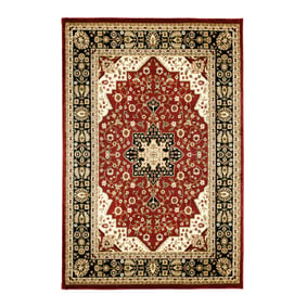 Perserteppich - Rezah Medaillon Rot - sfeer
