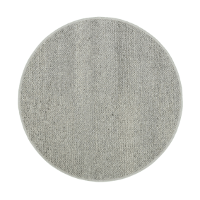 Wollteppich Rund - Twist Grau - product