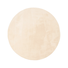 Waschbarer Teppich Rund - Vivid Beige - sfeer