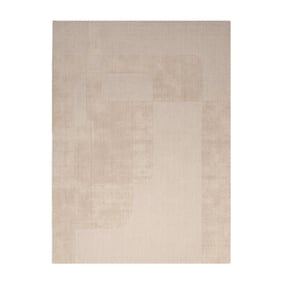 Wollteppich - Giselle Abstrakt Beige - sfeer