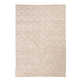 Wollteppich - Knit Beige - sfeer