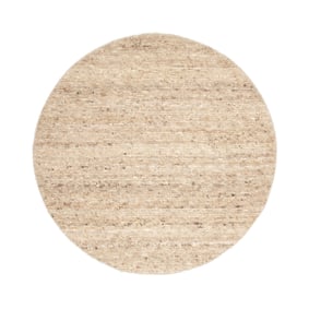 Wollteppich Rund - Feline Taupe Meliert - sfeer