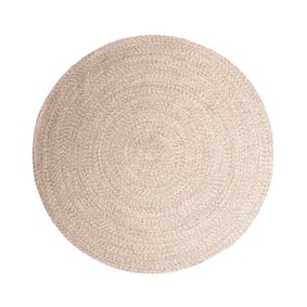 In- & Outdoor Jute Teppich Rund - Bali Beige - product