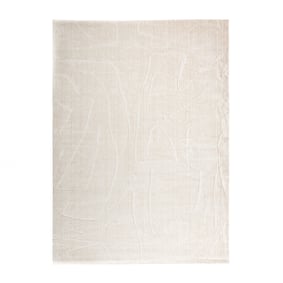Japandi Teppich - Yori Abstrakt Lines Creme - sfeer
