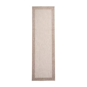 Balkonteppich - Sierra Border Creme Beige - product