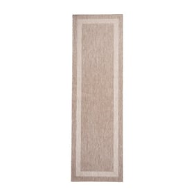 Balkonteppich - Sierra Border Beige Creme - product