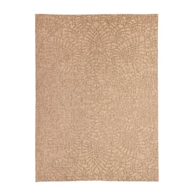 In- & Outdoor Teppich - Dunes Mandala Braun - sfeer