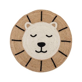 Kinderteppich Rund - Julio Lion Beige - product