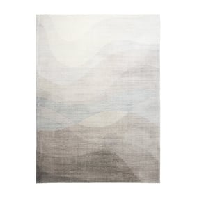 Moderner Teppich - Field Taupe - sfeer