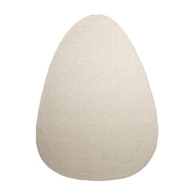 Wollteppich Organisch - Bliss Creme Weiß - sfeer