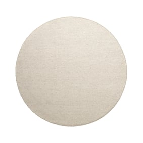 Wollteppich Rund - Bliss Creme Weiß - sfeer