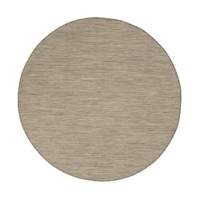 In- & Outdoor Teppich Rund - Malta Arrow Natur - sfeer