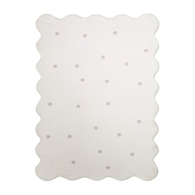 Teppich Kinderzimmer - Cloudy Dots Weiß - sfeer