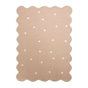 Teppich Kinderzimmer - Cloudy Dots Beige - sfeer
