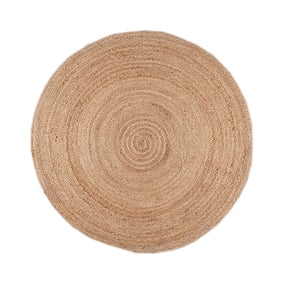 Jute Teppich Rund - Fair Natur - sfeer