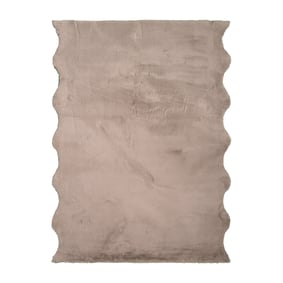 Hochflor Teppich - Comfy Supreme Wavy Taupe - sfeer