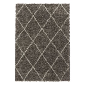 Berberteppich - Agadir Lines Taupe Creme - sfeer