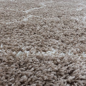 Berberteppich Rund - Agadir Circle Beige Creme - sfeer