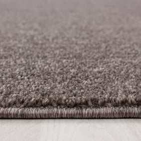 Kurzflor Teppich Rund - Asa Dunkelgrau - sfeer