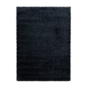 Hochflor Teppich - Blushy Schwarz Meliert - sfeer