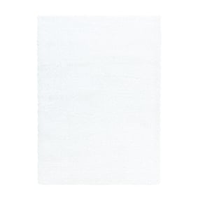 Hochflor Teppich - Blushy Weiß - sfeer