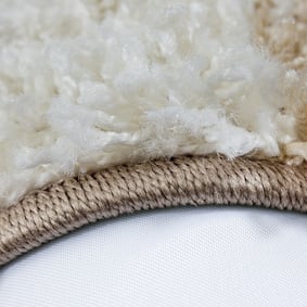Hochflor Läufer - Cube Mokka - sfeer