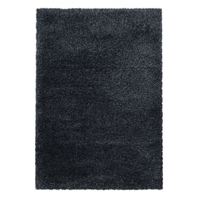 Hochflor Teppich - Fuzzy Anthrazit - sfeer